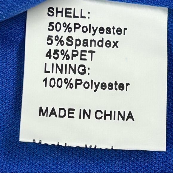 Womens Sequin Tank Top Camisole‎ Sz M V Neck Stretch Formal Cocktail Party Blue - Picture 9 of 10